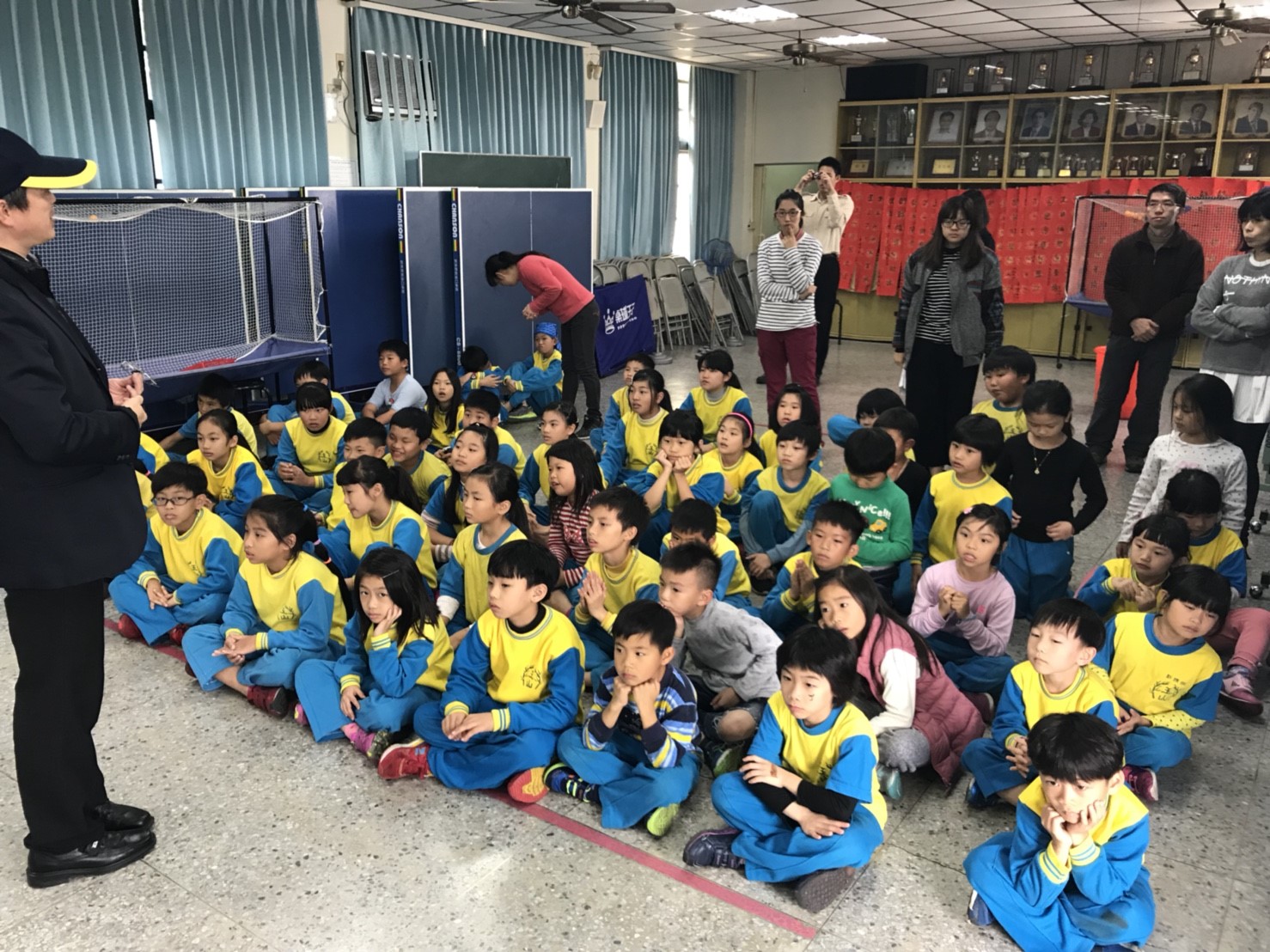 106 12 29 玉山國小管樂 童軍社服務表演
